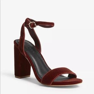 Sandro velvet heels